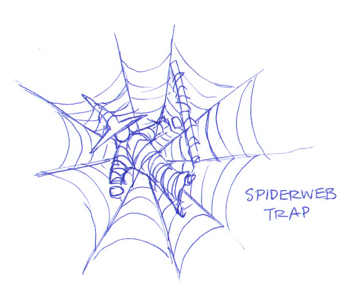 D&D Spider Web Trap
