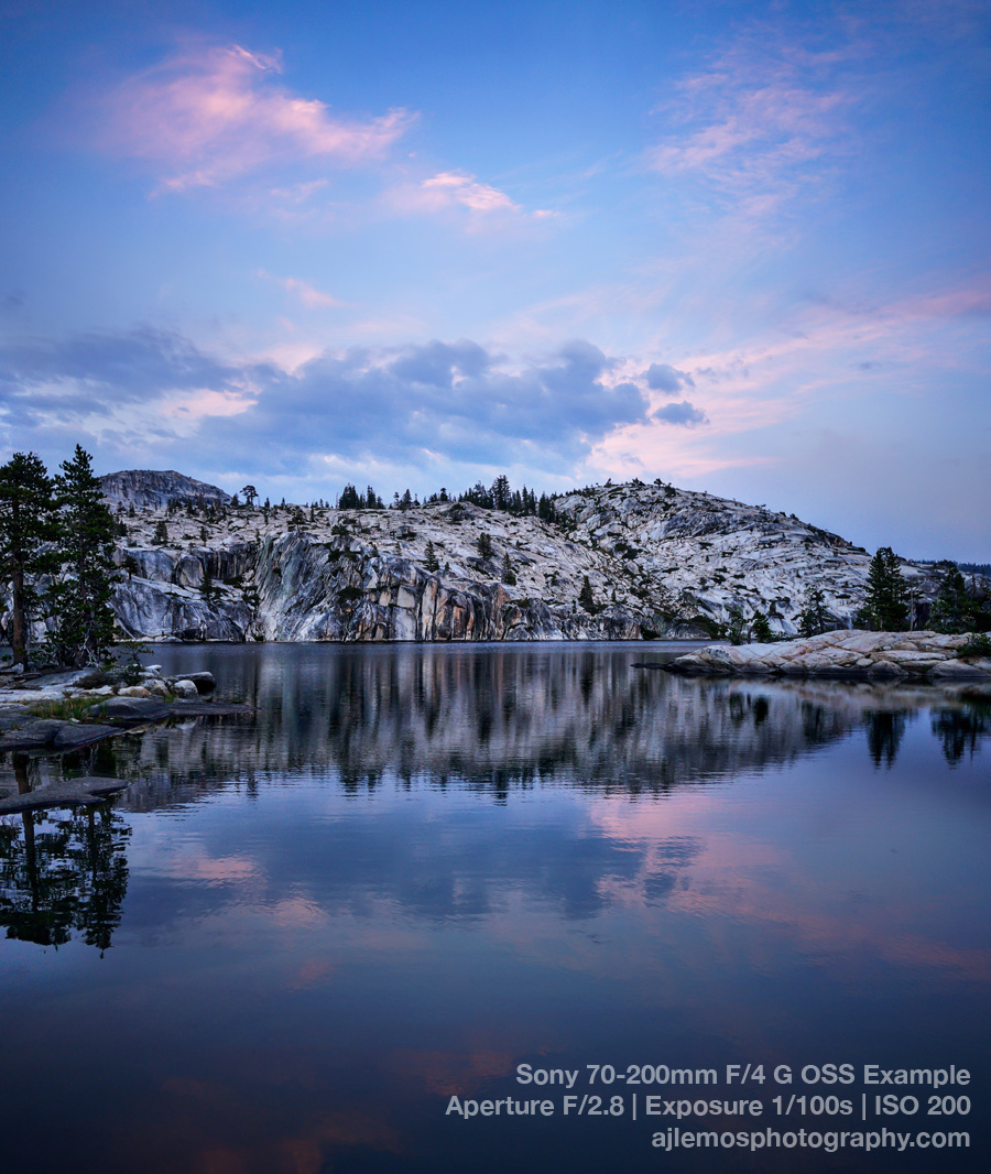 Lake Sunset Reflection by AJ Lemos