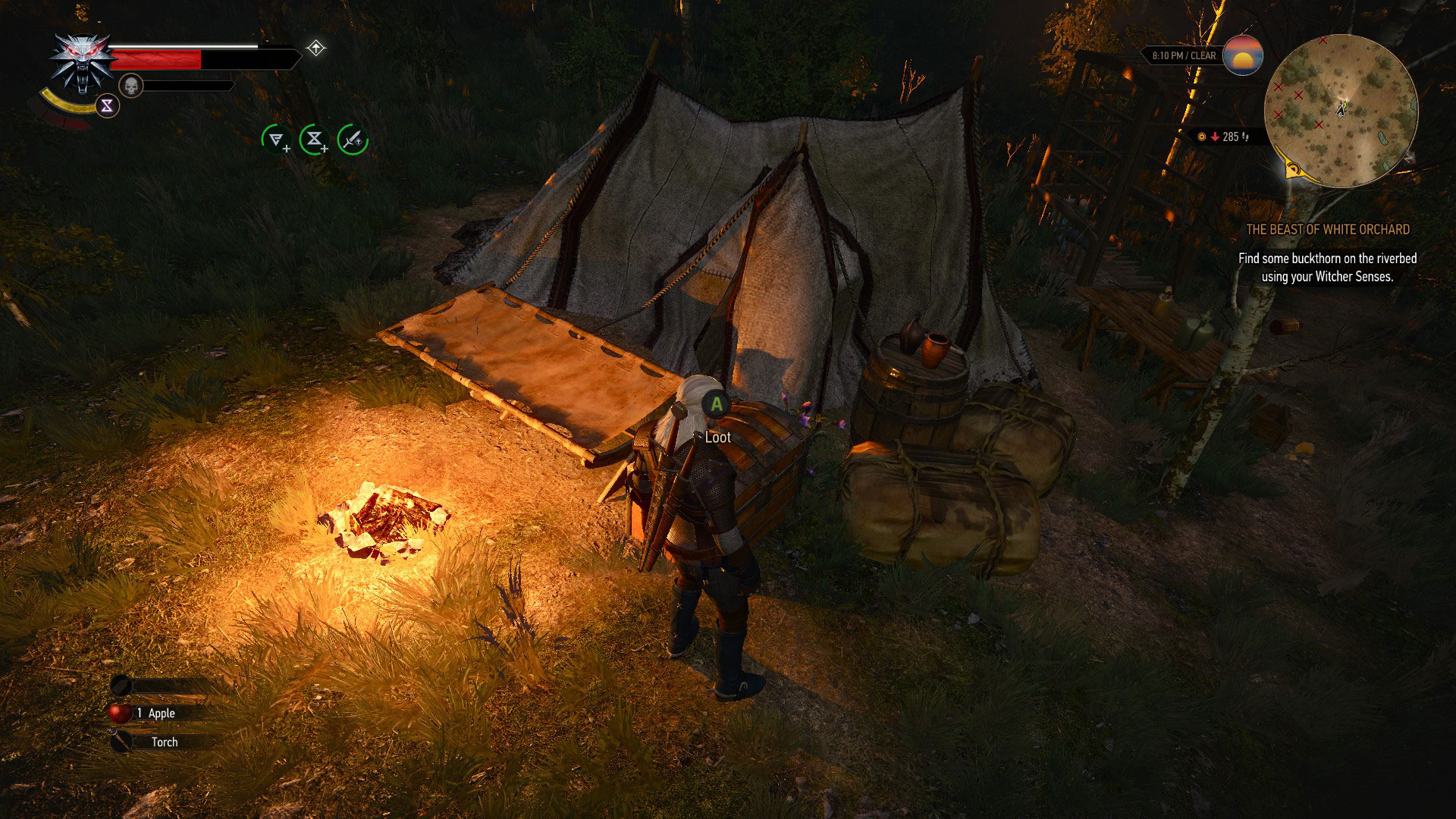 Campfire Gameplay