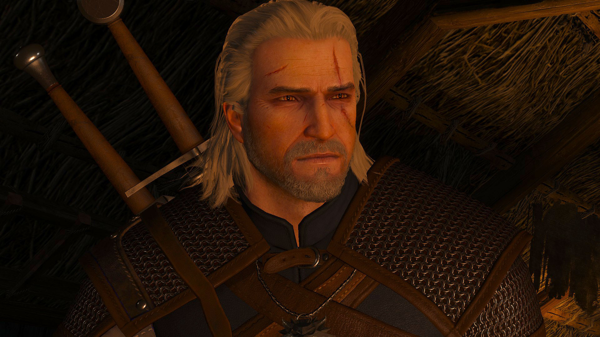 Geralt By Firelight