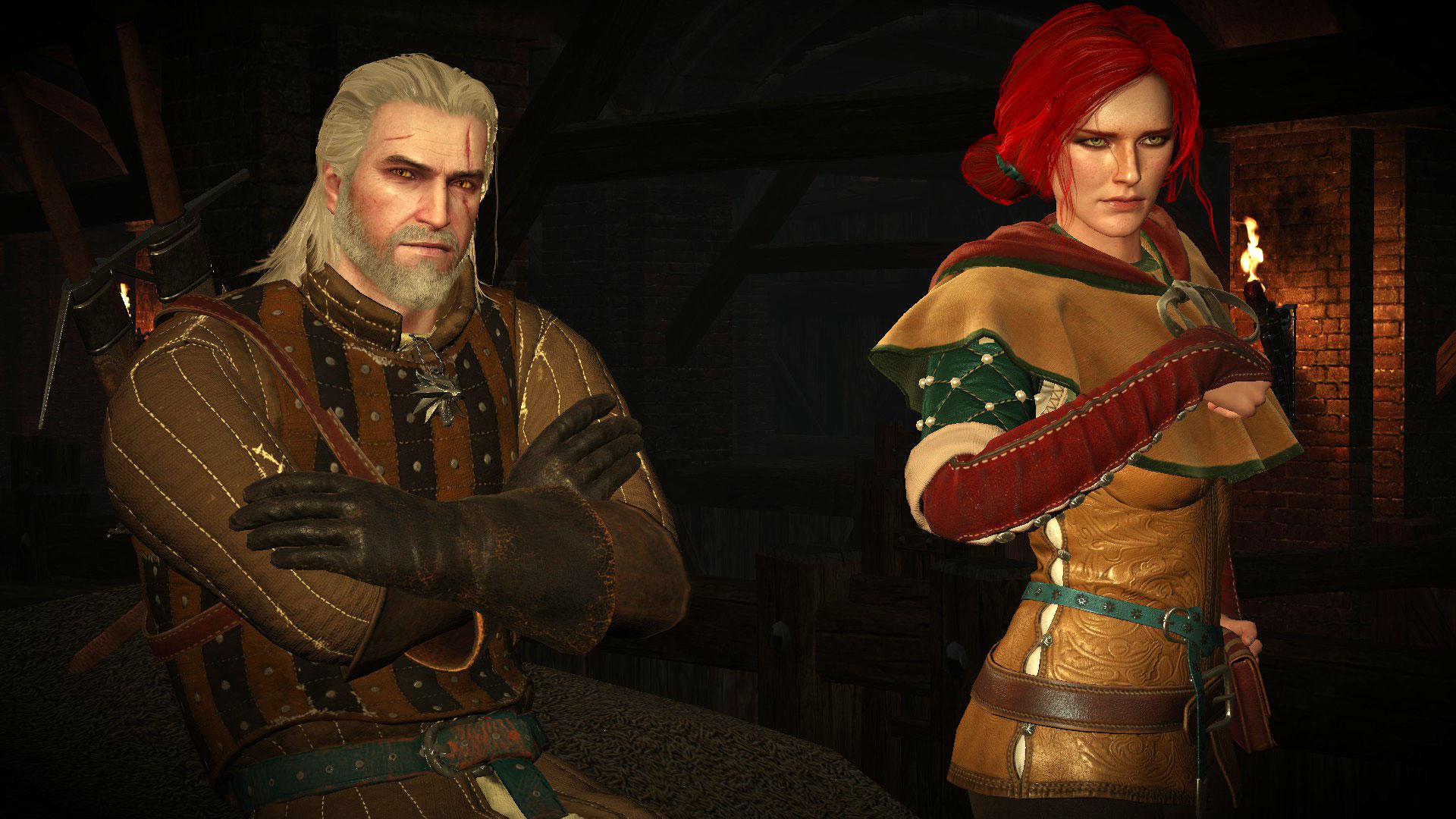 Geralt And Triss