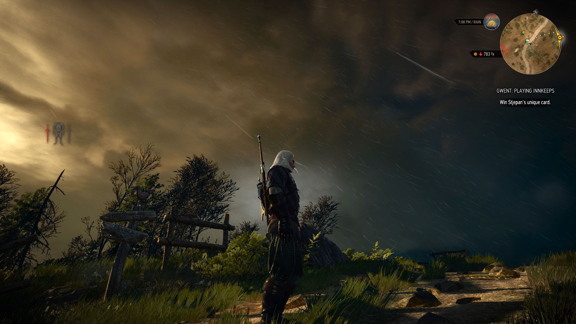 Geralt In A Storm