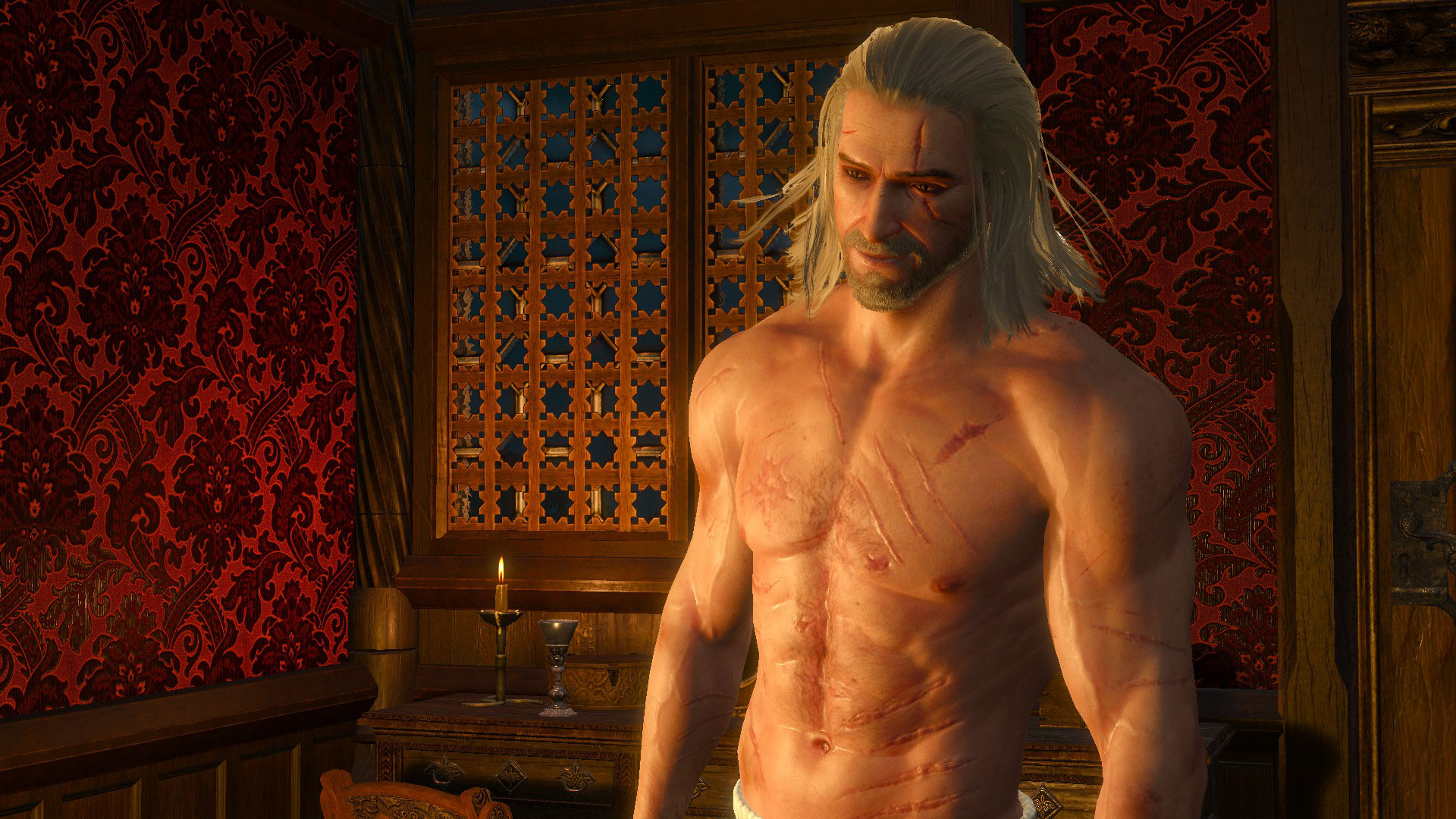Geralt Topless