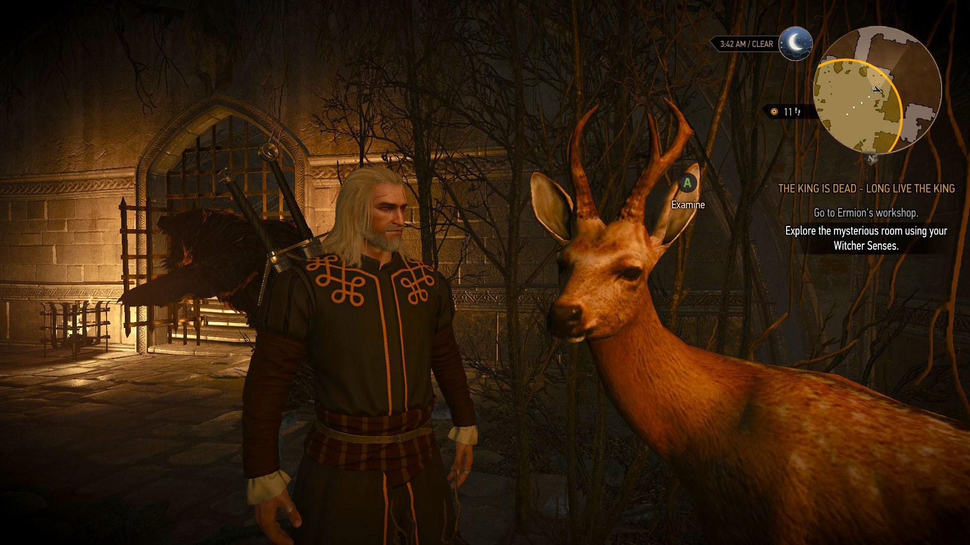 Geralt And Deer