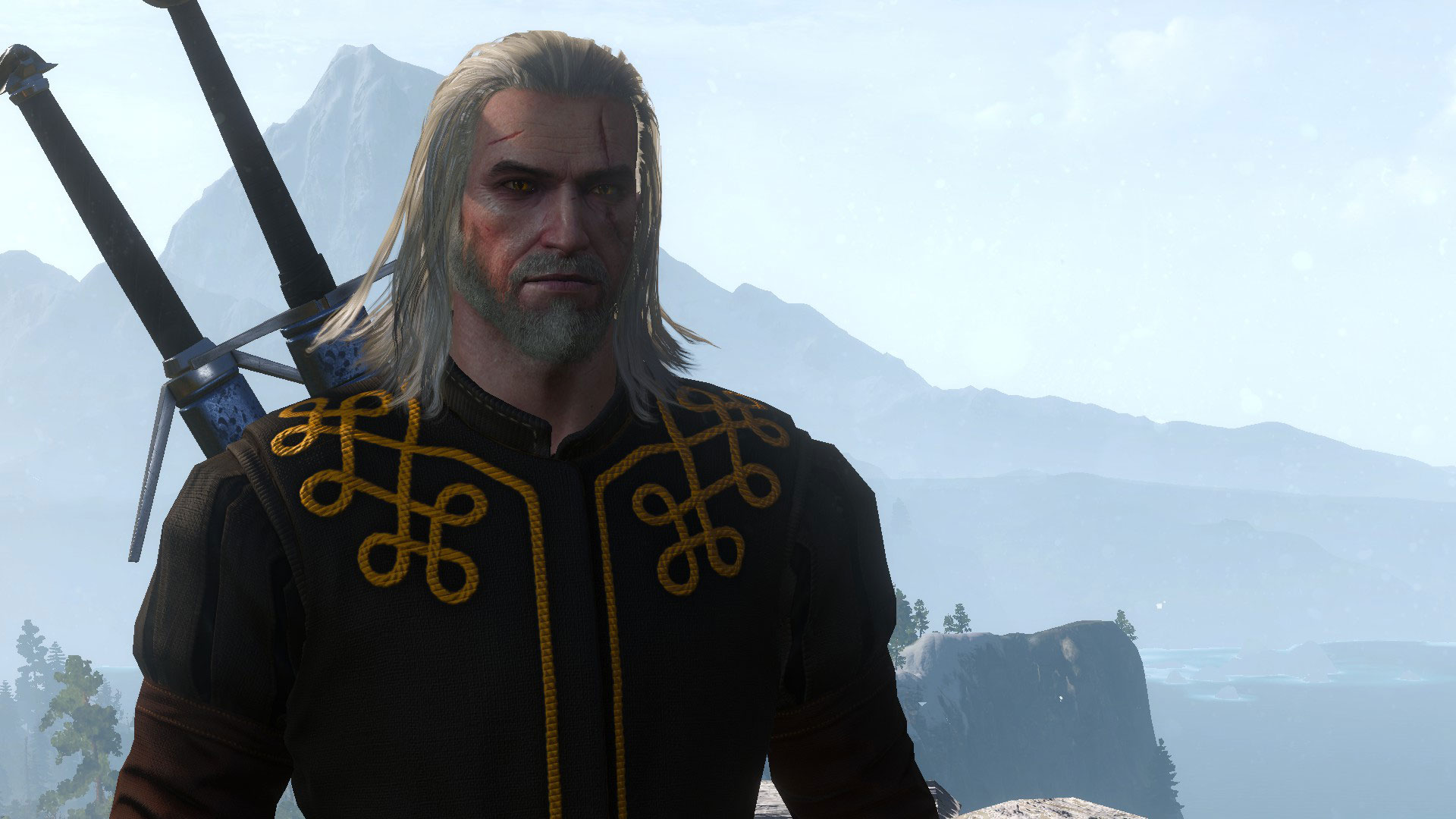 Geralt Mountain Backdrop