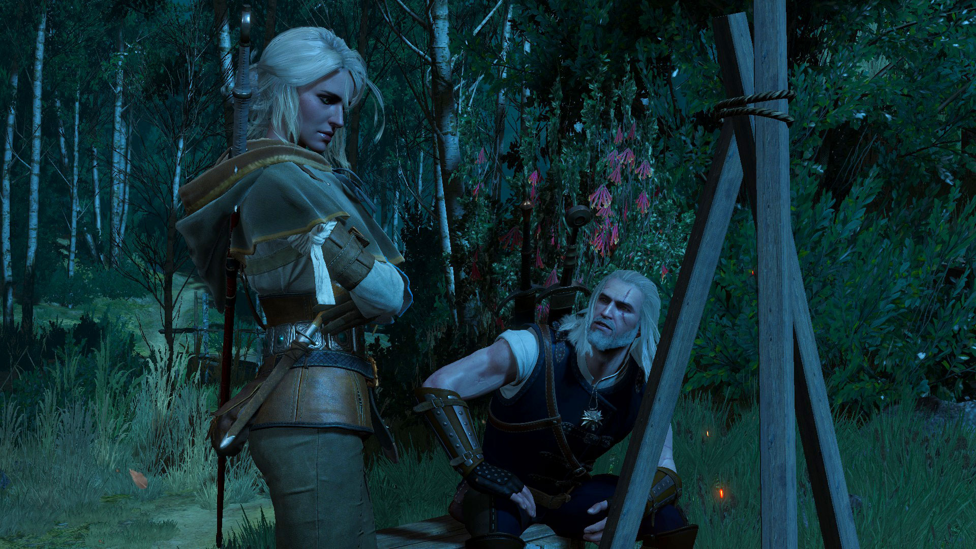 Ciri And Geralt