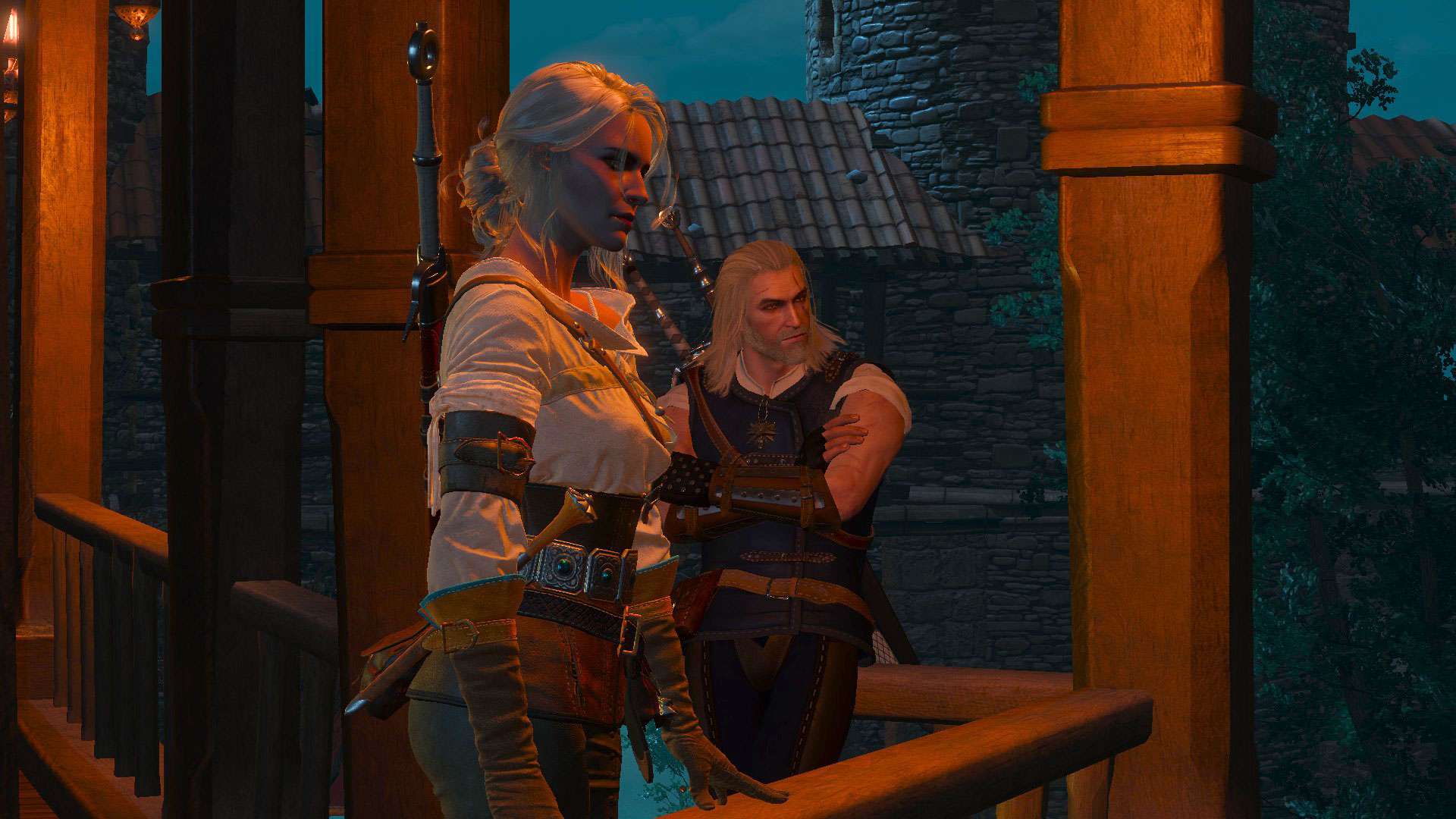 Ciri And Geralt