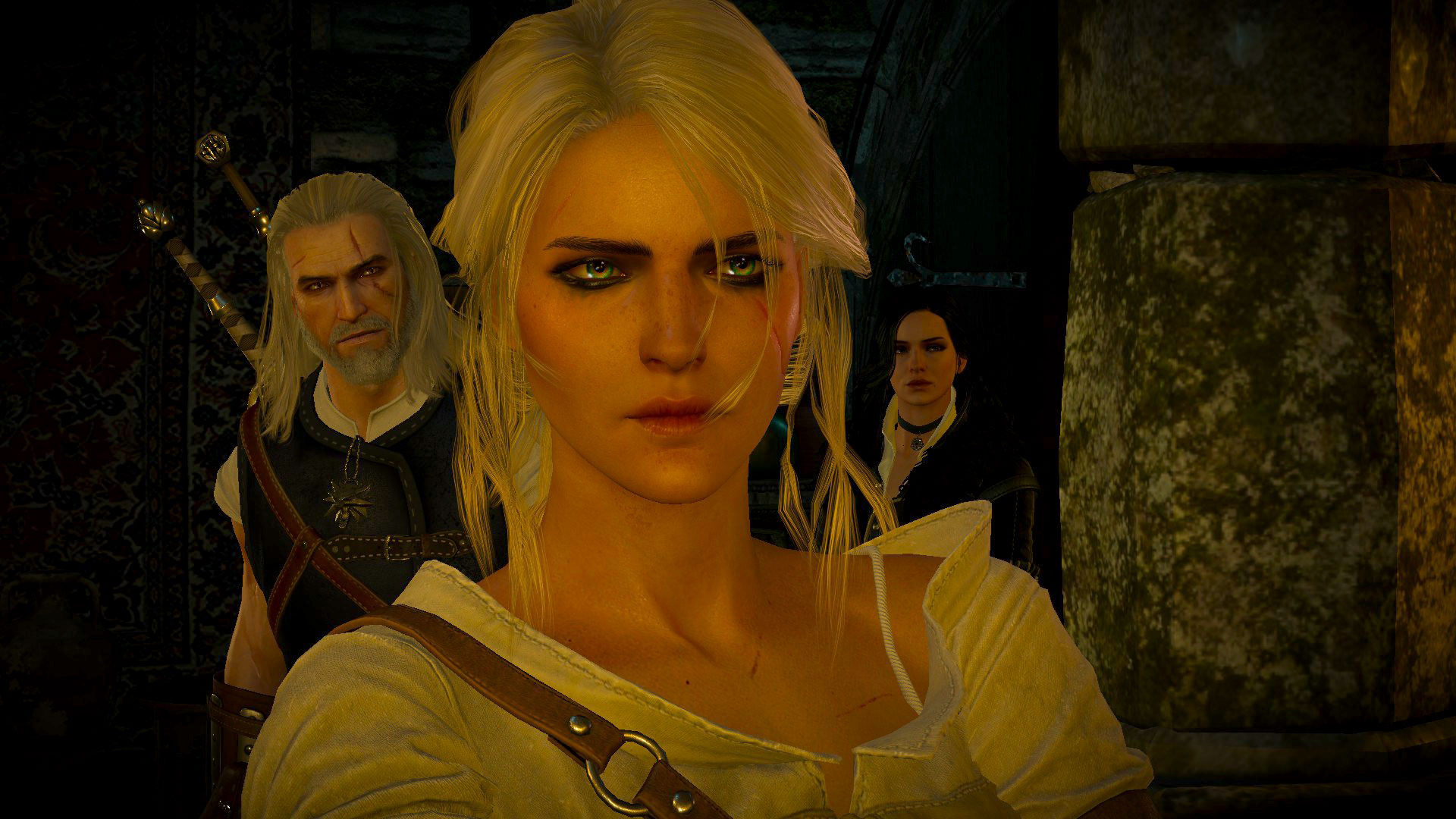 Ciri Geralt And Yennefer